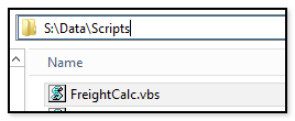 script file example
