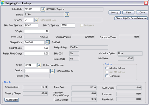 Freight Calculator